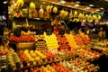 Barcelona - Food Market - Spain. Royalty Free Stock Photo