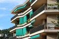 Barcelona generic apartment building Royalty Free Stock Photo