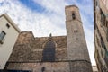 Barcelona: Gothic Cathedral of Santa Eulalia in Barri Gotic Royalty Free Stock Photo