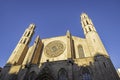 Barcelona - gothic cathedral Santa Maria del mar Royalty Free Stock Photo