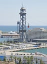 Barcelona Harbour & Marina Royalty Free Stock Photo