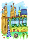 Barcelona Illustration