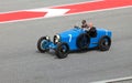 BARCELONA- MAY 9:the commentator on parade of pilots Royalty Free Stock Photo