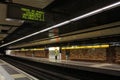 Barcelona Metro after terroristic attack