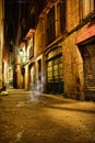 Barcelona mystik night Royalty Free Stock Photo