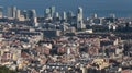 Barcelona north seaside skyline