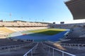 Barcelona Olympic Stadium (Estadi Olimpic Lluis Companys) on mountain Montjuic Royalty Free Stock Photo