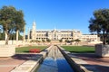 Barcelona Olympic Stadium and olympic park (Anella Olimpica) Royalty Free Stock Photo