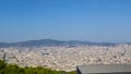 Barcelona panoramic view Royalty Free Stock Photo