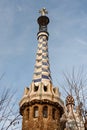 Barcelona, parck Guell by Antoni Gaudi