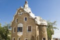 Barcelona, Park Guell House built from Antonio Gaudi, Spain