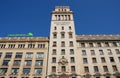 Barcelona Placa de Catalunya Royalty Free Stock Photo