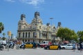 Barcelona port building