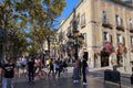 Barcelona Rambla avenue