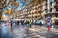 Barcelona Rambla street