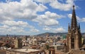 Barcelona roofs Royalty Free Stock Photo