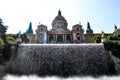 Barcelona`s MontjuÃÂ¯c in summer day