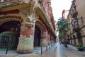 BARCELONA, SPAIN - APRIL 28: Palace of Catalan Music on April 28, 2016 in Barcelona, Spain Royalty Free Stock Photo