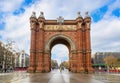 Arco de Triunfo in Barcelona, Spain