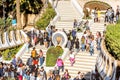 Guell park in Barcelona Royalty Free Stock Photo