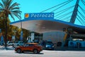 Barcelona, Spain-August 16, 2022. Petrocat, a Catalan company dedicated to the distribution and commercialization of fuels Royalty Free Stock Photo