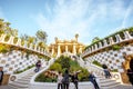 Guell park in Barcelona Royalty Free Stock Photo