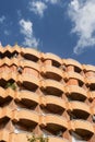 Barcelona Spain: building in Avinguda Diagonal