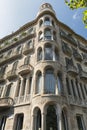 Barcelona Spain: building in Avinguda Diagonal