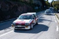 Rally hill climb Honda Civic AK 4 Royalty Free Stock Photo