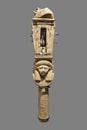 Silver and Faience Sistrum