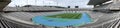 Panorama of the Olympic stadium Barcelona Royalty Free Stock Photo