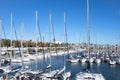 Port Olimpic marina in Barcelona, Spain Royalty Free Stock Photo