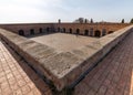 Montjuic Castle is an old military fortress, with roots dating back from 1640, built on top of Montjuic hill in Barcelona, Spain