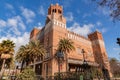 Zoology museum, Museu de Zoologia inside the Ciutadella Park in Barcelona, Spain Royalty Free Stock Photo