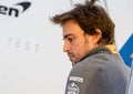 Formula One Test Days 2019 - Fernando Alonso Royalty Free Stock Photo