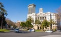 BARCELONA, SPAIN - FEBRUARY,22 2019: Government building Military commandant`s office, Comandancia Naval de Barcelona, Sector