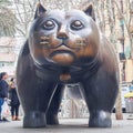 Sculpture by Fernando Botero `El Gato`