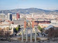 Avenue Queen Maria Christina, Barcelona