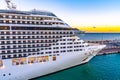 Front/ Bow of MSC Fantasia Cruise Ship of MSC Cruises