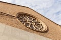 Church that was restored after the Convent of the Paules was destroyed by fire in 1943 in Barcelona