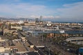 BARCELONA, SPAIN. JANUARY 02, 2016 - View of the old port
