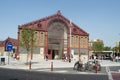 Mercat de Sant Antoni market in Barcelona, Spain Royalty Free Stock Photo