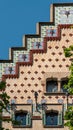 Casa Amatller designed by Josep Puig Cadafalch is a modernisme building in downtown Barcelona city Royalty Free Stock Photo