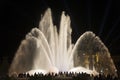 Barcelona Spain: the Magic Fountain Royalty Free Stock Photo