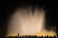 Barcelona Spain: the Magic Fountain Royalty Free Stock Photo