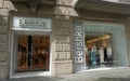 Barcelona, Spain - May 25, 2023: Bershka Store. Bershka was set up in 1998 as an innovative fashion retail