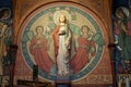 Detail artwork inside the Basilica Santa Maria del Mar