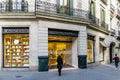 Barcelona, Spain - May 11, 2021. Logo and facade of Zara Home, a chain of the Inditex group specialized in fashion and home