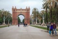 Triumphal Arch, Barcelona, Spain