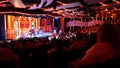 Barcelona, Spain - May 25, 2023: The show at theater at cruise liner or ship on board cruise ship or flagship of MSC